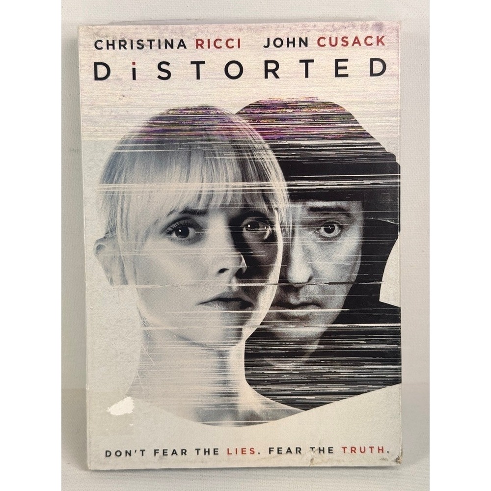 Distorted DVD 2019 Christina Ricci John Cusack Thriller Movie Film